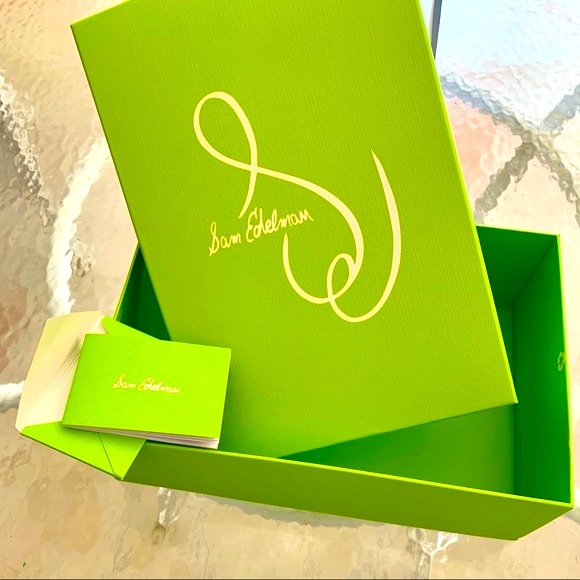 💯Authentic Sam Edelman green shoe box 🎁 - Picture 5 of 9